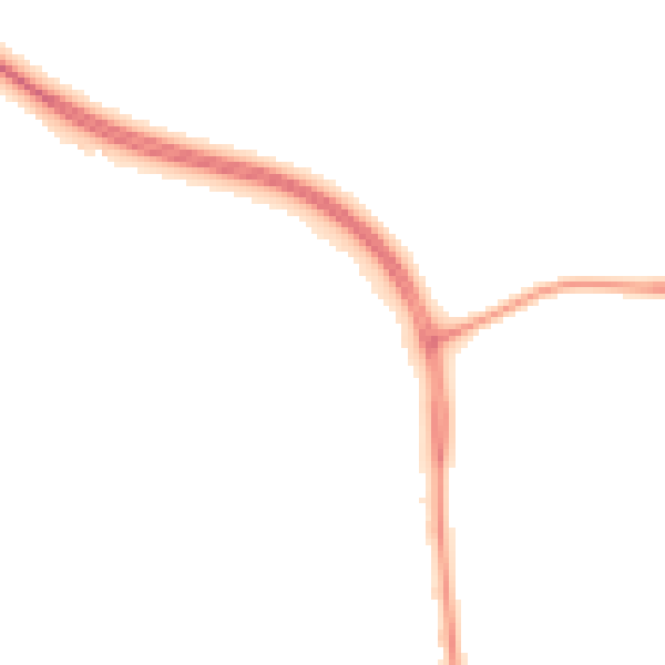 Night-time road noise heatmap for GL54 4GZ