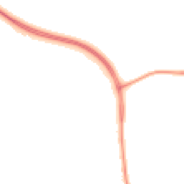 Night-time road noise heatmap for GL54 4HN