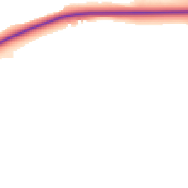 Daytime road noise heatmap for GL54 4LS