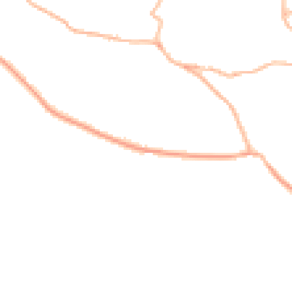 Daytime road noise heatmap for GL54 4NY