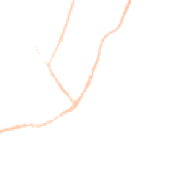 Night-time road noise heatmap for GL54 5HU