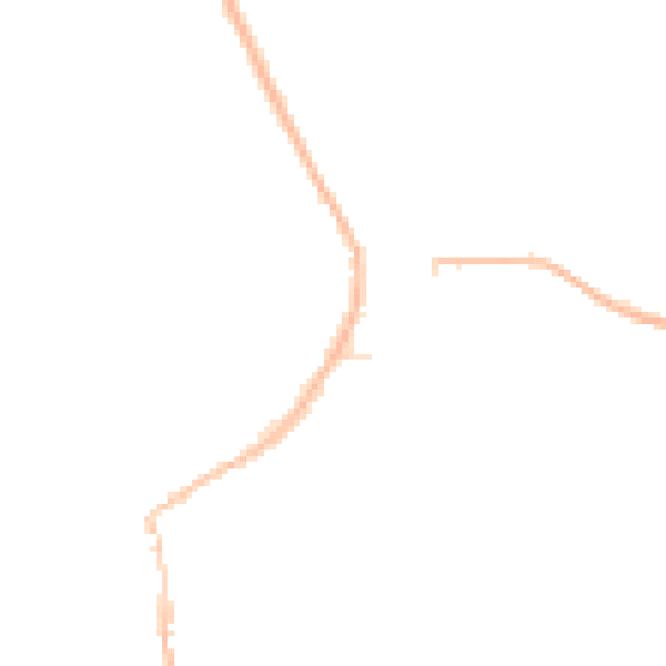 Night-time road noise heatmap for GL55 6AF