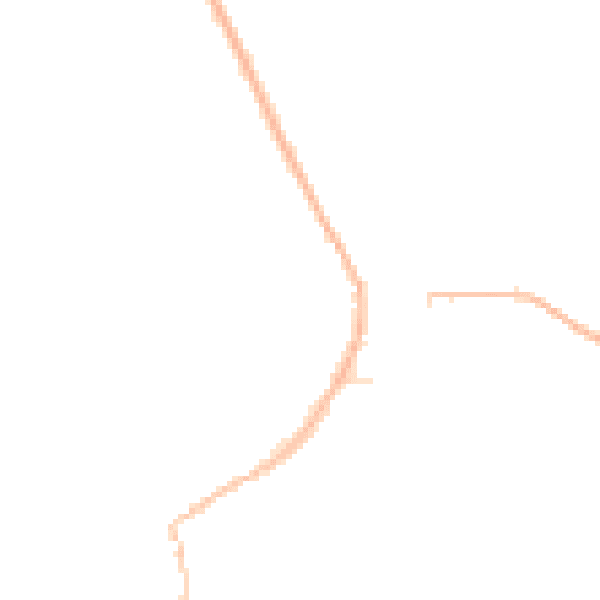 Night-time road noise heatmap for GL55 6BJ