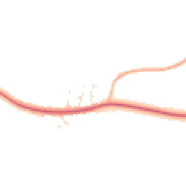 Daytime road noise heatmap for GL55 6JT