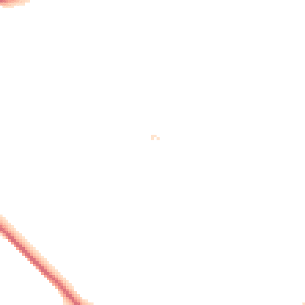 Daytime road noise heatmap for GL55 6PR