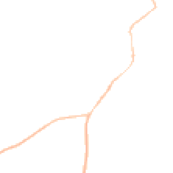 Night-time road noise heatmap for GL55 6RW