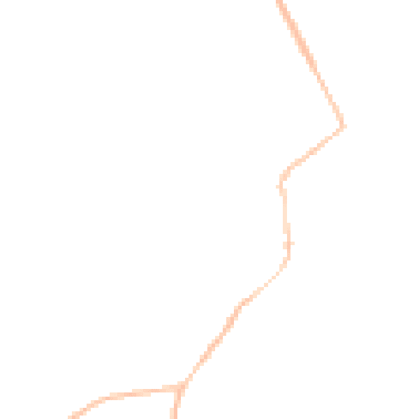 Night-time road noise heatmap for GL55 6SJ