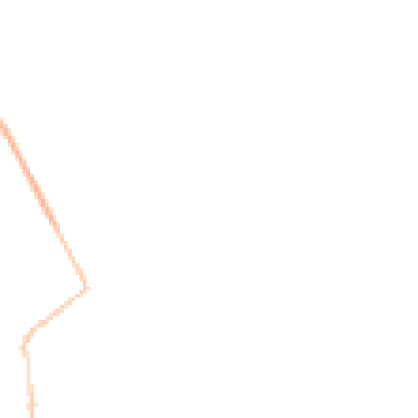 Night-time road noise heatmap for GL55 6TX