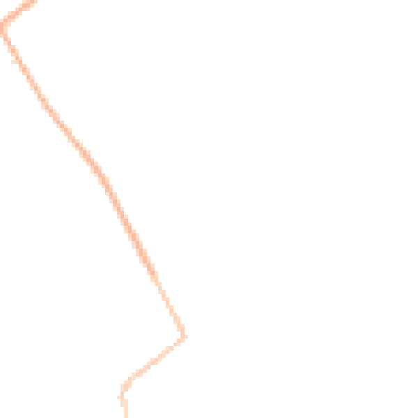 Night-time road noise heatmap for GL55 6UD