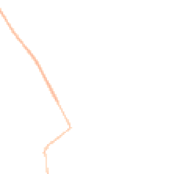 Night-time road noise heatmap for GL55 6UH