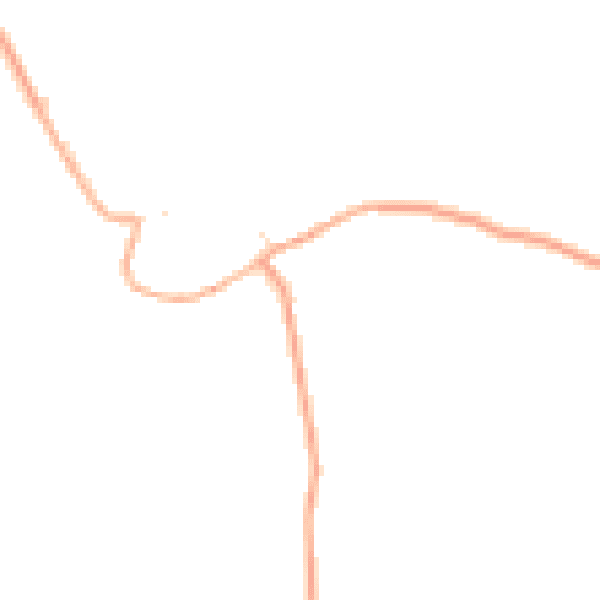 Daytime road noise heatmap for GL55 6UX