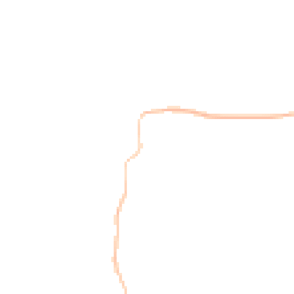 Night-time road noise heatmap for GL55 6WZ