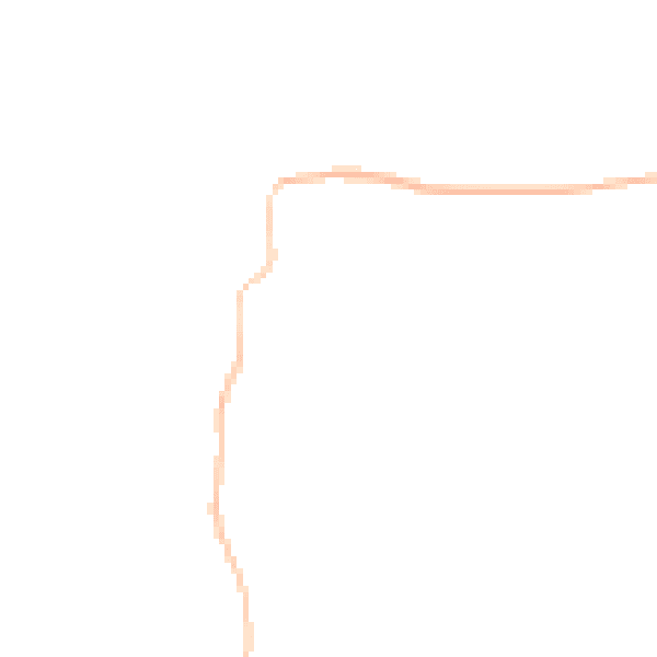 Night-time road noise heatmap for GL55 6XJ
