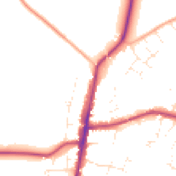 Daytime road noise heatmap for GL56 0AD