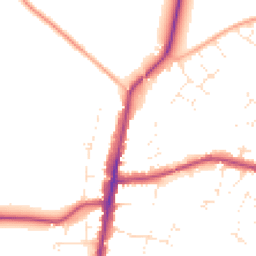 Daytime road noise heatmap for GL56 0AT