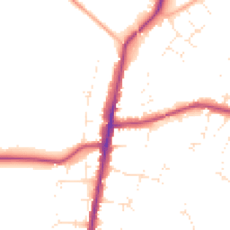 Daytime road noise heatmap for GL56 0AX