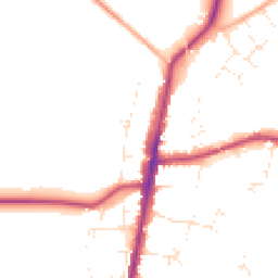Daytime road noise heatmap for GL56 0BL