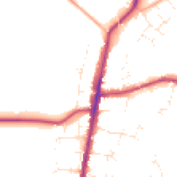 Daytime road noise heatmap for GL56 0BU