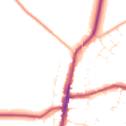 Daytime road noise heatmap for GL56 0BW