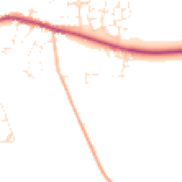 Daytime road noise heatmap for GL56 0EZ