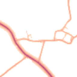 Daytime road noise heatmap for GL56 0RX