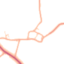 Daytime road noise heatmap for GL56 0SB