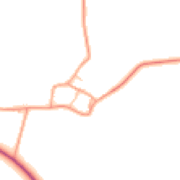 Daytime road noise heatmap for GL56 0SG