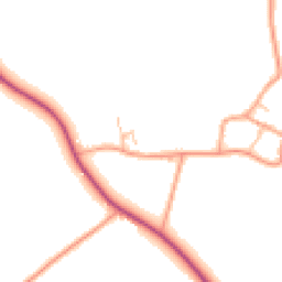 Daytime road noise heatmap for GL56 0SR