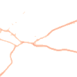 Daytime road noise heatmap for GL56 0TW