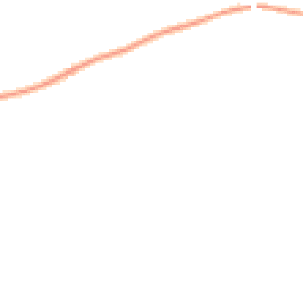 Night-time road noise heatmap for GL56 0XE