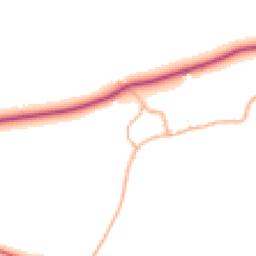 Daytime road noise heatmap for GL56 0XL