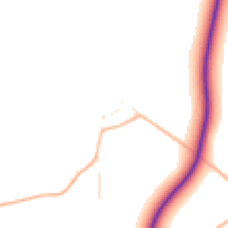 Daytime road noise heatmap for GL56 0XZ