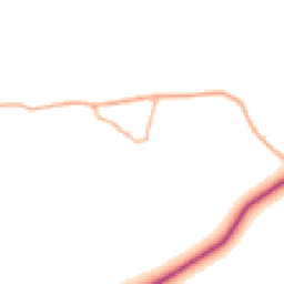 Daytime road noise heatmap for GL56 0YW