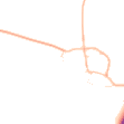 Daytime road noise heatmap for GL56 9AU