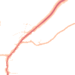Daytime road noise heatmap for GL56 9AY