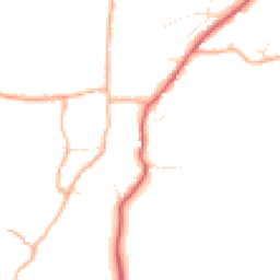 Daytime road noise heatmap for GL56 9DS