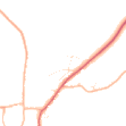 Daytime road noise heatmap for GL56 9EH