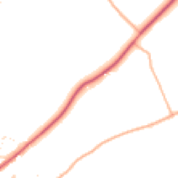 Daytime road noise heatmap for GL56 9JS