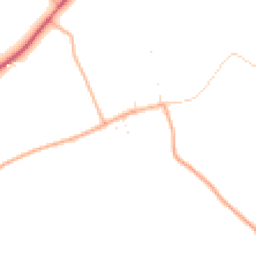 Daytime road noise heatmap for GL56 9JZ
