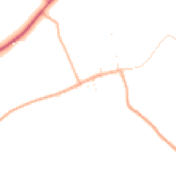 Daytime road noise heatmap for GL56 9LR