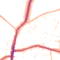 Daytime road noise heatmap for GL56 9NA