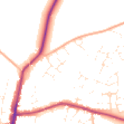 Daytime road noise heatmap for GL56 9NB