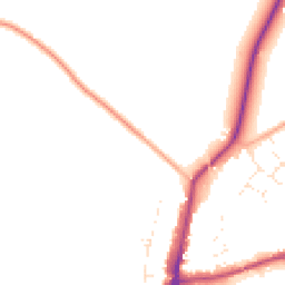 Daytime road noise heatmap for GL56 9QA