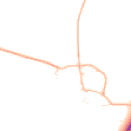 Daytime road noise heatmap for GL56 9QX