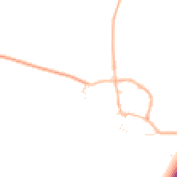 Daytime road noise heatmap for GL56 9RN