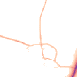 Daytime road noise heatmap for GL56 9SR