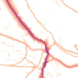 Daytime road noise heatmap for GL6 0AE