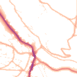 Daytime road noise heatmap for GL6 0AR
