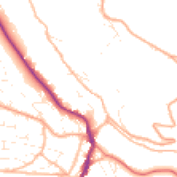 Daytime road noise heatmap for GL6 0AT