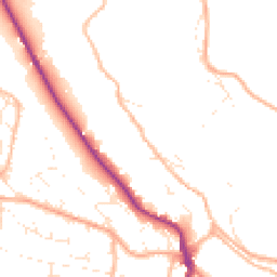 Daytime road noise heatmap for GL6 0AU